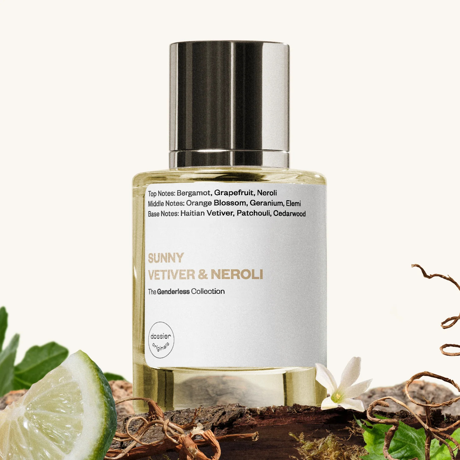 Sunny Vetiver & Neroli Perfume - Dossier Perfumes | Luxury scents, fair price | Dossier