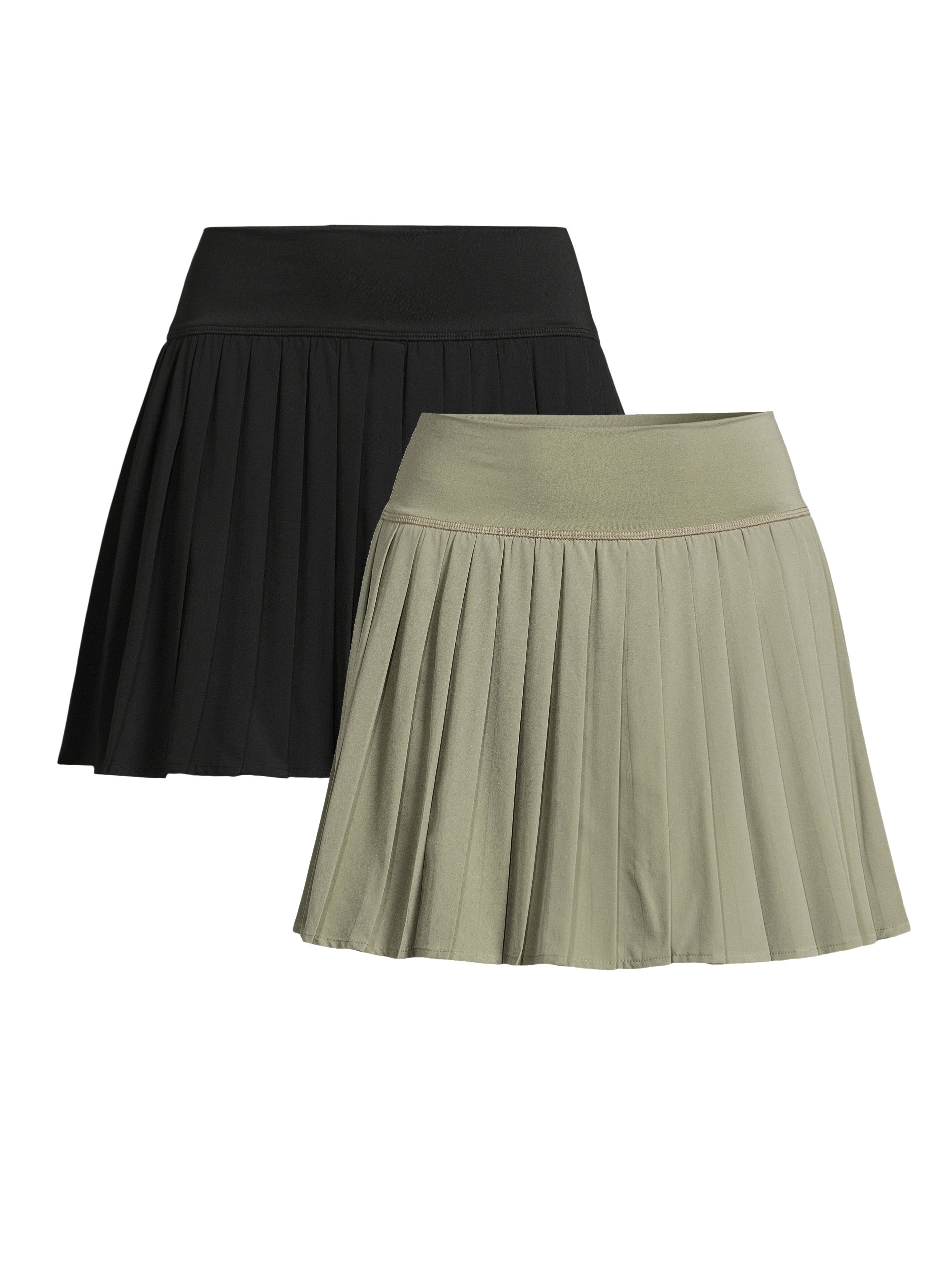 No Boundaries Juniors' Pleated Skort, 2-Pack, Sizes XS-XXXL | Walmart (US)