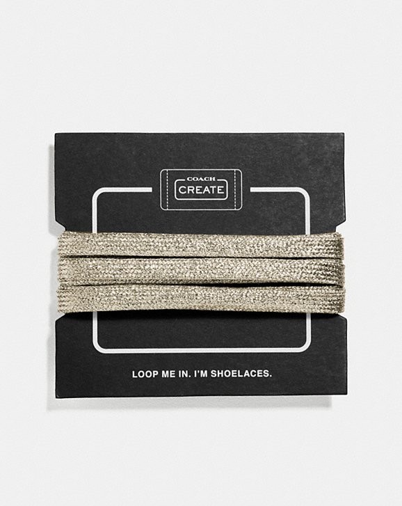 Metallic Shoe Laces | Coach (US)