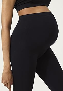 NOTHING FITS BUT Women’s Classic Seamless Maternity Leggings, Belly Support Pants, Everyday Mat... | Amazon (US)