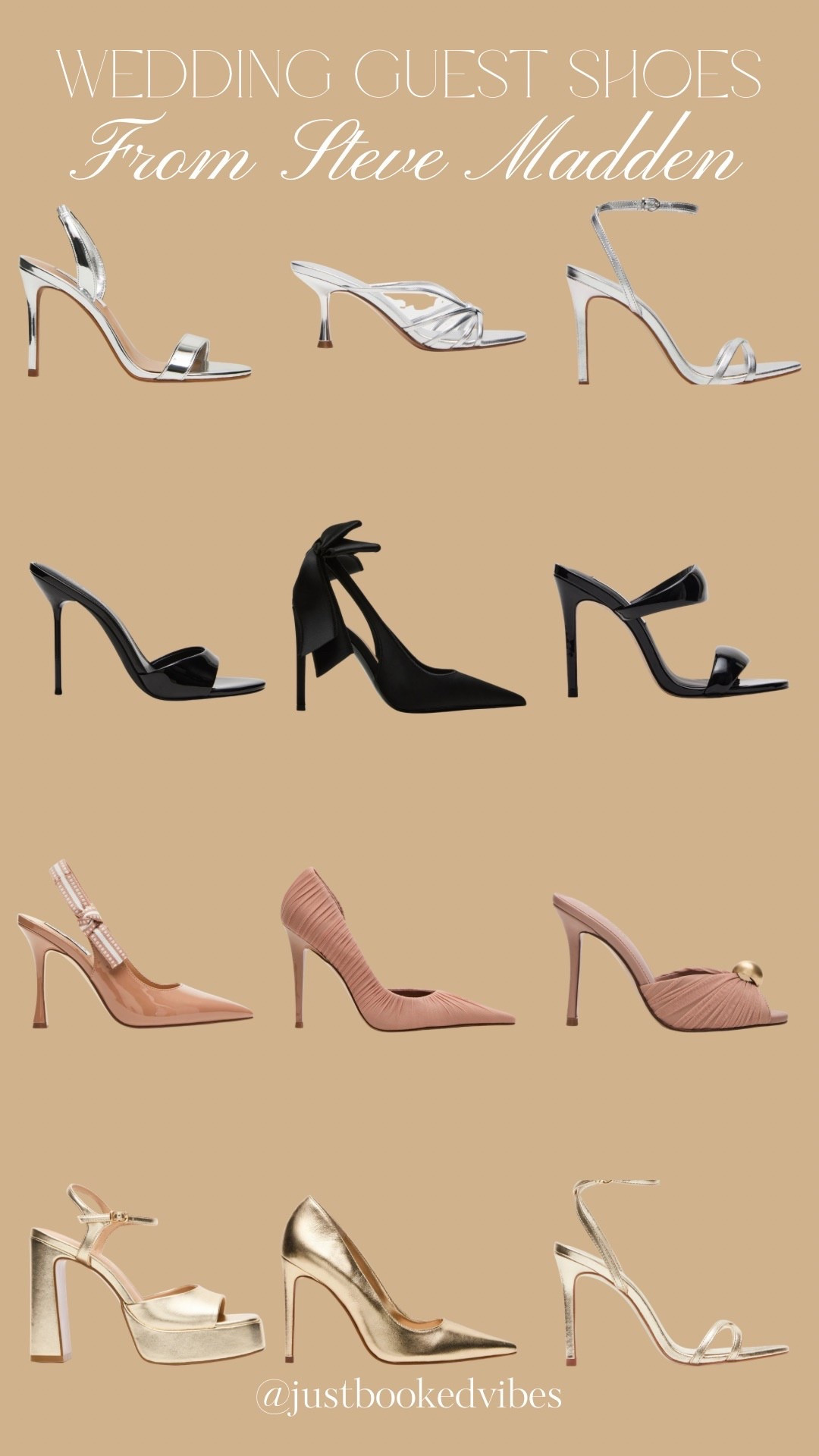 Chic spring and summer wedding guest shoes from @Steve Madden US  — think strappy heels, soft metallics, and elegant silhouettes perfect for dancing the night away!

#LTKWedding #LTKSeasonal #LTKgrwm