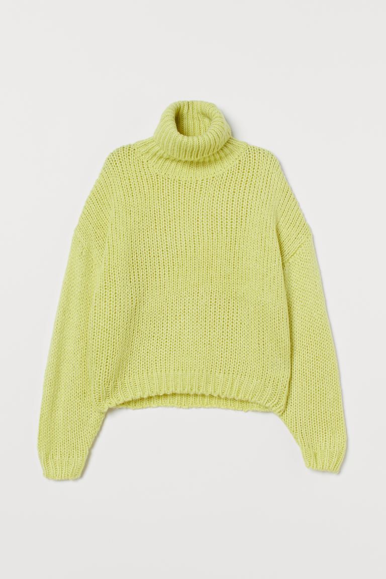 Chunky-knit Turtleneck Sweater | H&M (US)