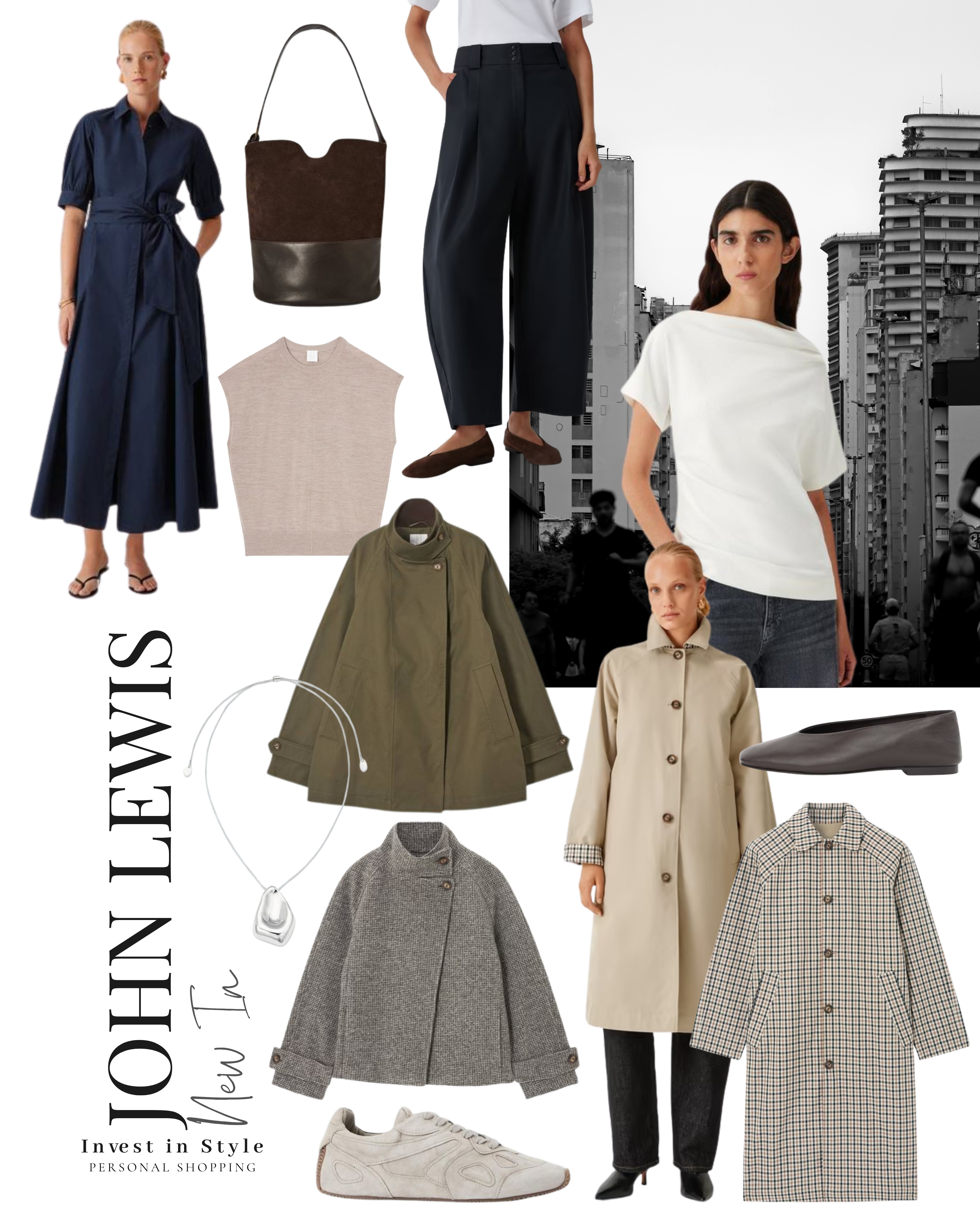 John Lewis new in favourites ✨

transitional outfit, transitional dressing, early autumn, barrel leg trousers, trench coat, lightweight jacket, midi dress, shirt dress, off the shoulder top, asymmetric top, high neck jacket 

 #LTKuk #LTKsummer #LTKdresses
