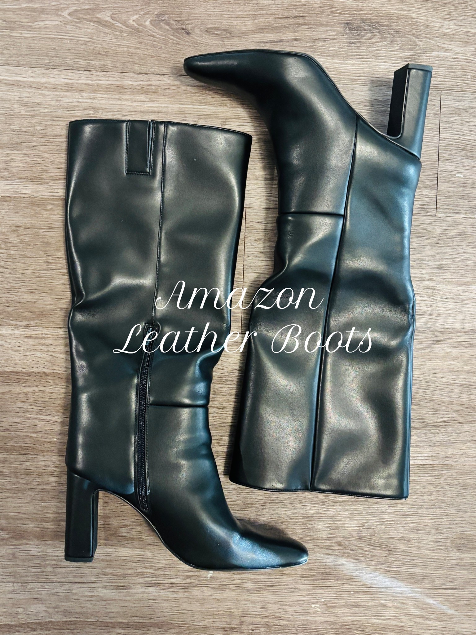 Amazon Leather Boots ✨

#LTKStyleTip #LTKFindsUnder100 #LTKSeasonal