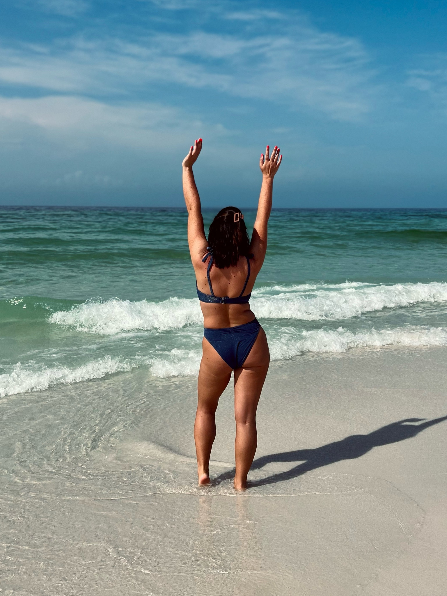 One of the cutest swimsuits from Abercrombie. Wearing a curve love medium top & medium bottoms. Both are in stock & on sale 

#LTKtravel #LTKswim #LTKsalealert