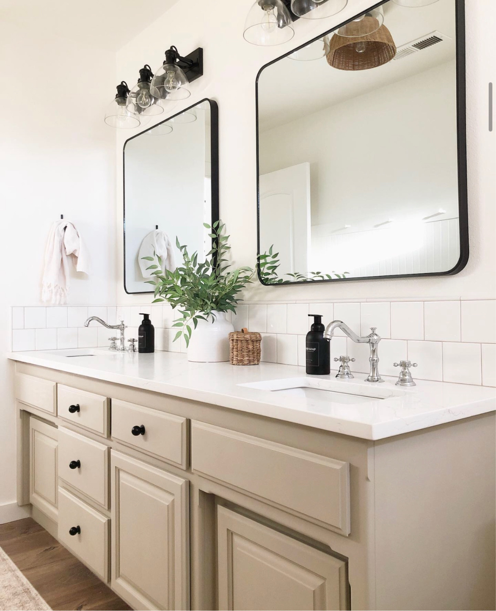 Everything you need to paint your cabinets! See my Instagram post to read how I painted mine!

Cabinets, gray cabinets, hardware, bathroom decor, cabinet paint, backsplash, bathroom mirrors, vanity lights, faucets, bathroom styling, bathroom design

#LTKstyletip #LTKhome