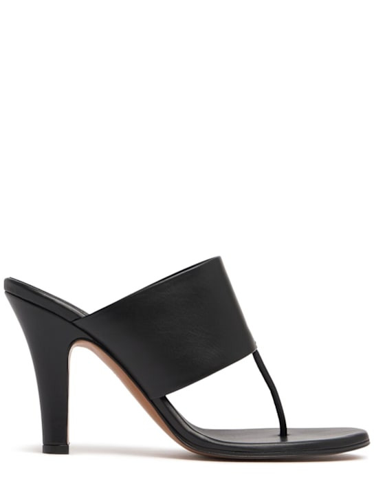 90mm Signum leather sandals | Luisaviaroma