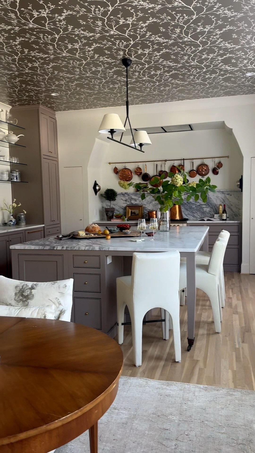 Always go with a wallpapered ceiling! 

#LTKHome