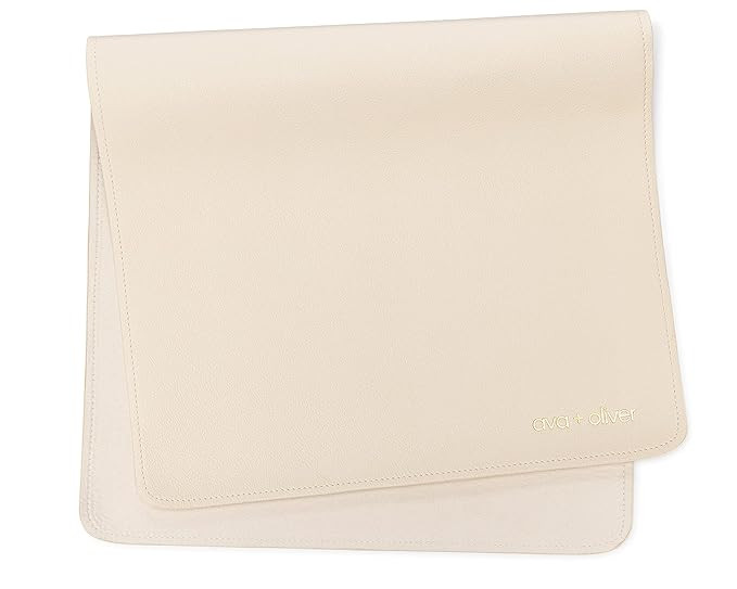 Vegan Leather Baby Changing Mat - Multipurpose Portable Wipeable Diaper Pad - Foldable for Travel... | Amazon (US)