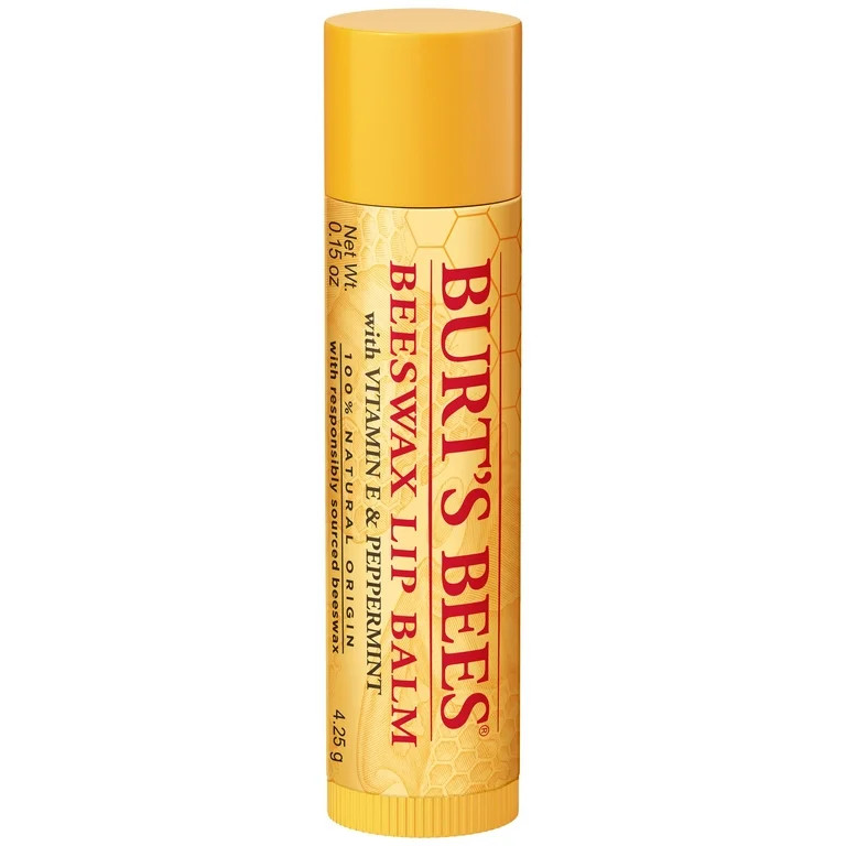 Burt's Bees Beeswax Lip Balm, 1-Pack, 0.15 oz. | Walmart (US)