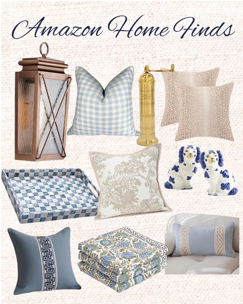 Amazon home finds for the Grandmillineal traditional lover! Many blue and white accessories as well as the prettiest outdoor light fixture I’ve ever seen 😍

#LTKHome
