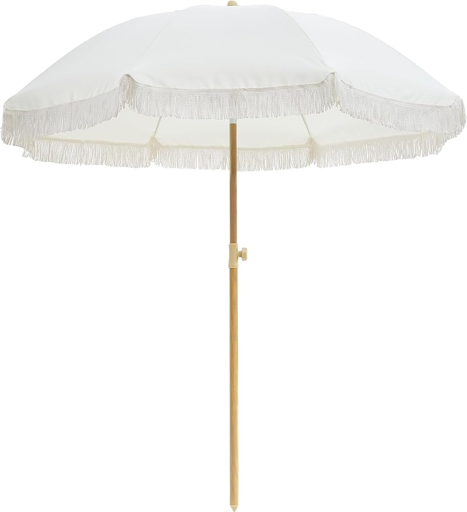 Outdoor Umbrella - Sun Protection, Rain Resistant, Windproof with Manual Open-Close Feature - Ide... | Amazon (US)