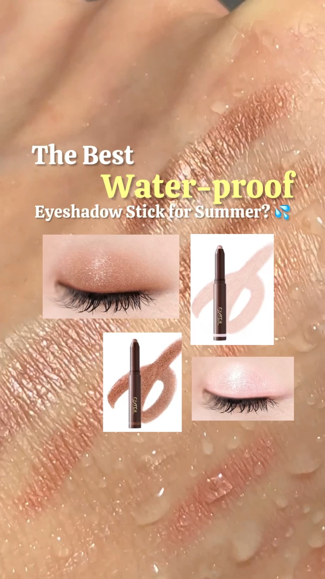 The Best Water-Proof Eyeshadow Stick for Summer? 👀✨

The Excel from Japan Gleam On Fit Shadow glides smoothly across the eyelids, giving them a beautiful shimmer without tugging. But the best part is its waterproof and smudge-proof formula—once it sets, it doesn’t easily rub off or crease.

The slim stick makes application quick and brush-free, while ceramide and squalane help keep the eye area feeling comfortable. Perfect for hot, humid days or whenever you need your eye makeup to last. 💦

Available at YesStyle. Use my code BEAUTYKAT321 to save more. 

Would you try the water and smudge test?

#ExcelMakeup #ExcelGleamOnFitShadow #JapaneseMakeup #EyeshadowStick #WaterproofMakeup