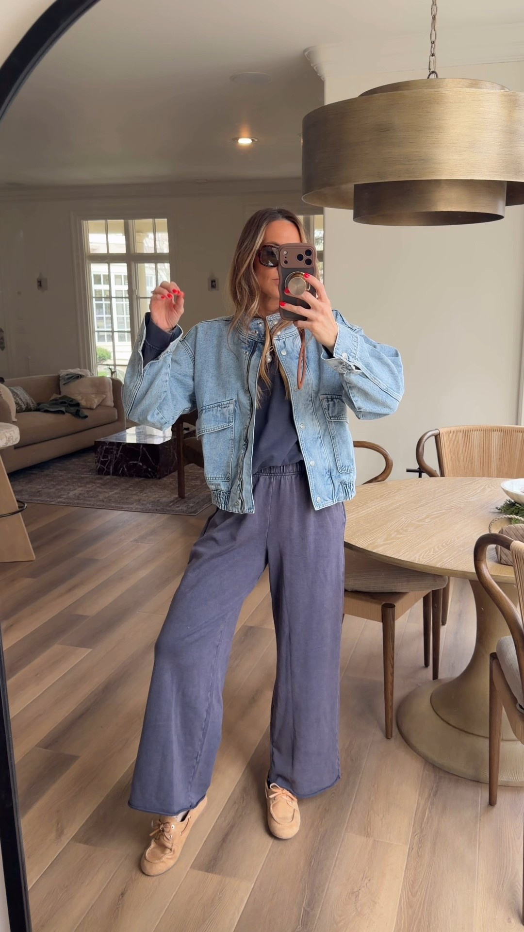 Ootd, all gap! Size down one in gap!

#LTKootd #LTKgrwm #LTKOver40