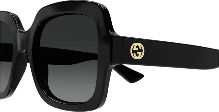 Gucci 54mm Polarized Square Sunglasses | Nordstrom | Nordstrom