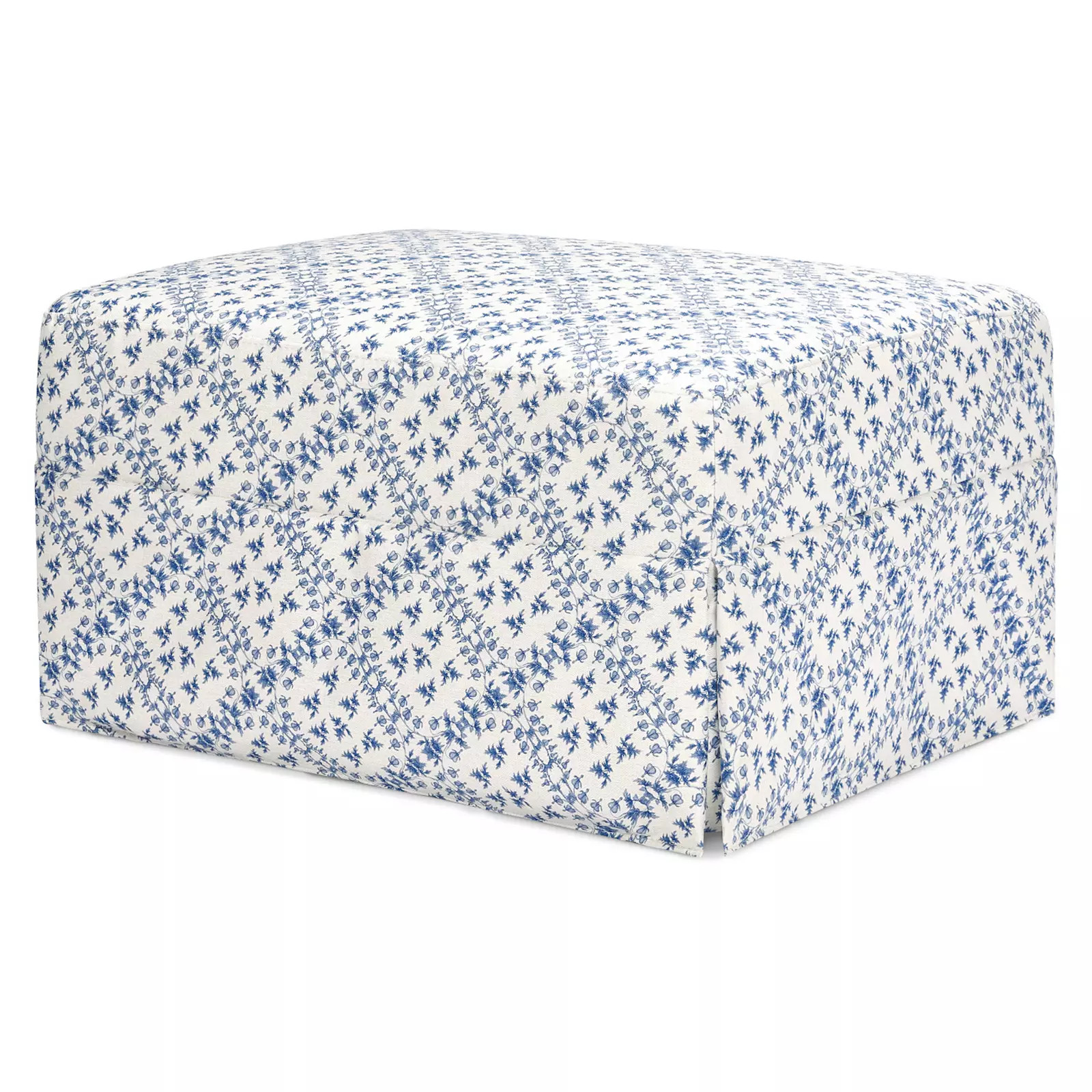 Namesake Crawford Gliding Ottoman, Blue Lattice | Kohl's
