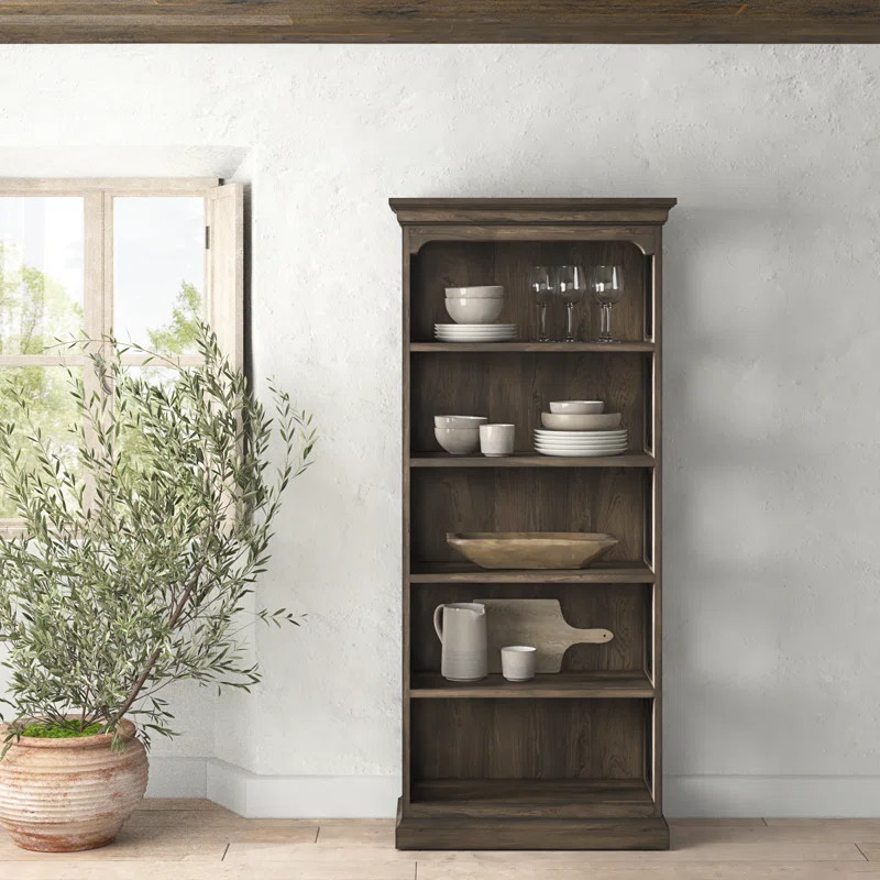 Birch Lane™ Abana 74" H x 33" W Standard Bookcase "& Reviews" | Wayfair | Wayfair North America