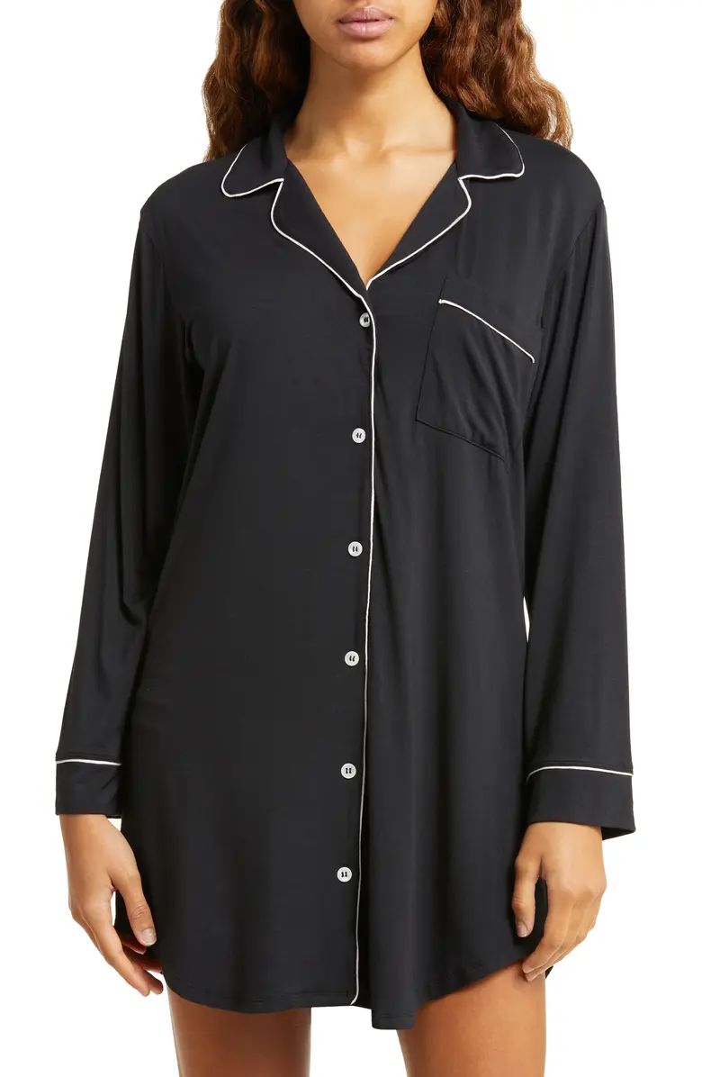 Gisele Jersey Knit Sleep Shirt | Nordstrom