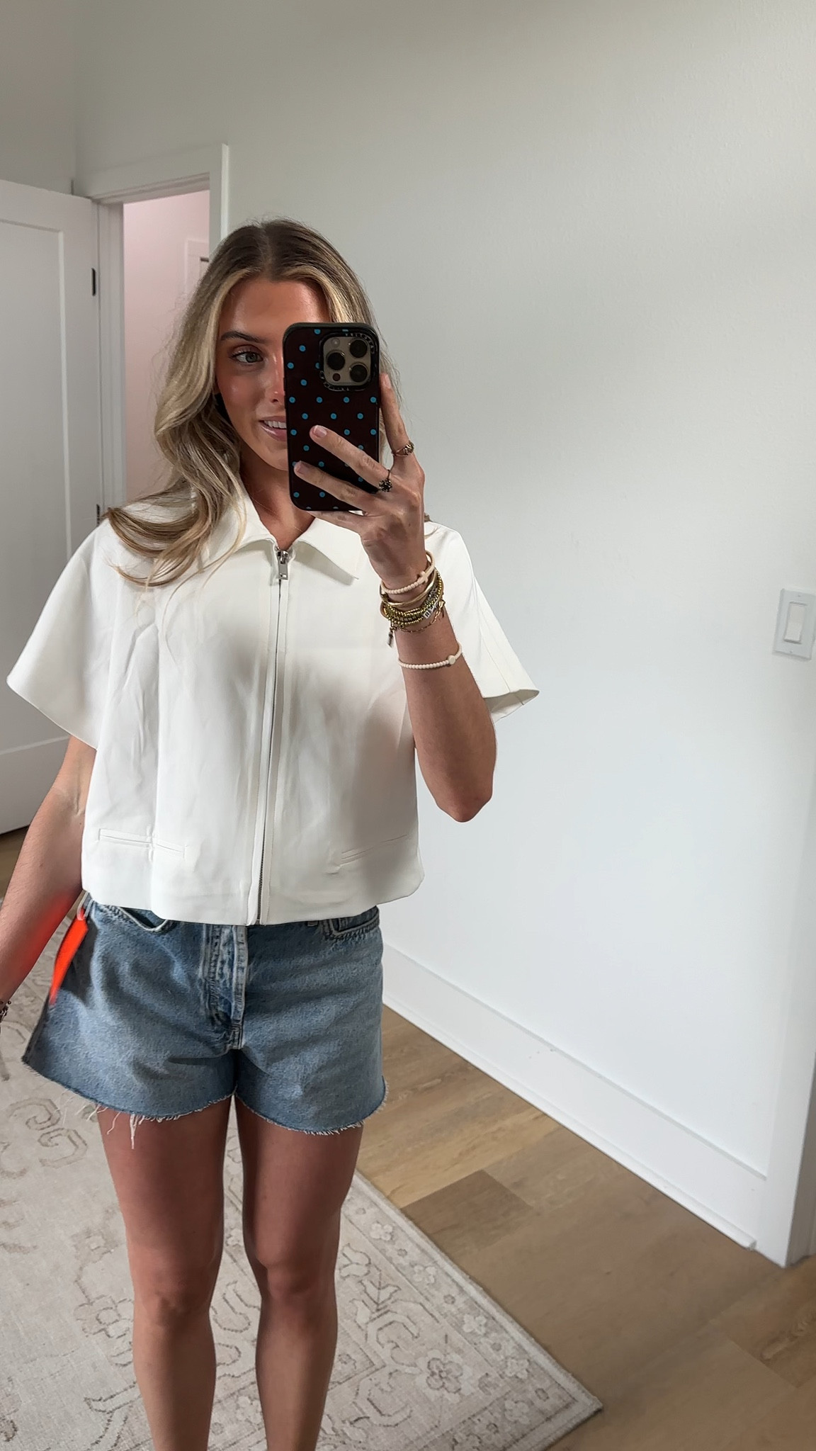 Amazon size small Tankaneo Womens Trendy Vest Top Summer Casual Short Sleeve Zip Up Blazer Cropped Loose Fit Collared Blouses

#LTKootd #LTKSaleAlert #LTKSeasonal