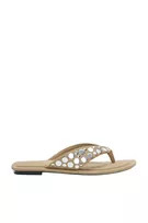 Embellished flat sandals | PULL and BEAR UK