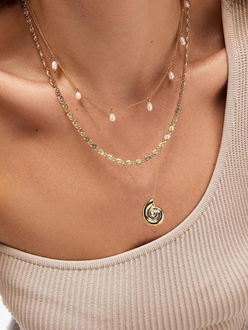 Shell Necklace - Ariel Pendant | Ana Luisa
