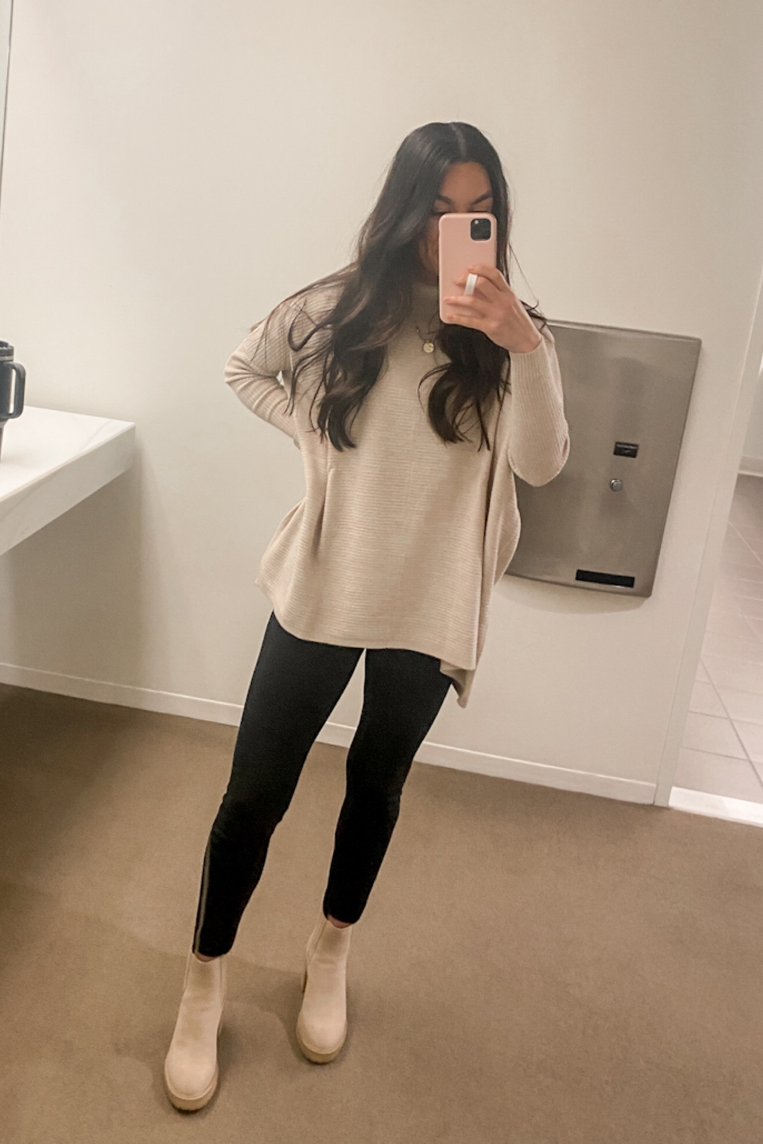 Business casual office outfit for a rainy day! 🌧️ 

#businesscasual #officeoutfitinspo #rainydayofficeoutfit

#LTKunder100 #LTKworkwear #LTKunder50