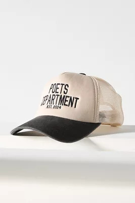 Worn/West Poets Department Trucker Hat | Anthropologie (US)