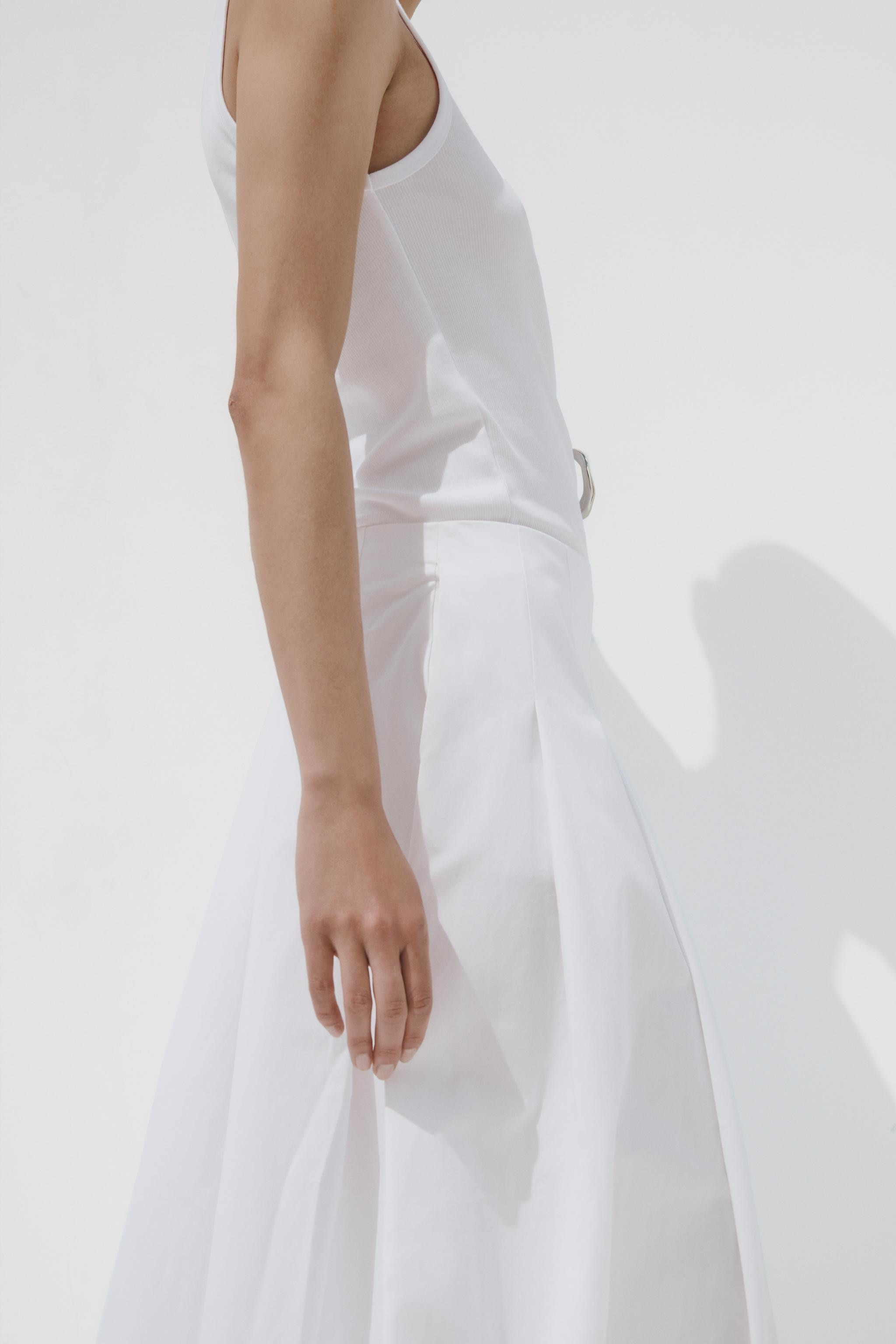 PLEATED MIDI SKIRT | Zara UK