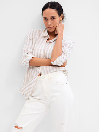 Linen Easy Shirt | Gap Factory