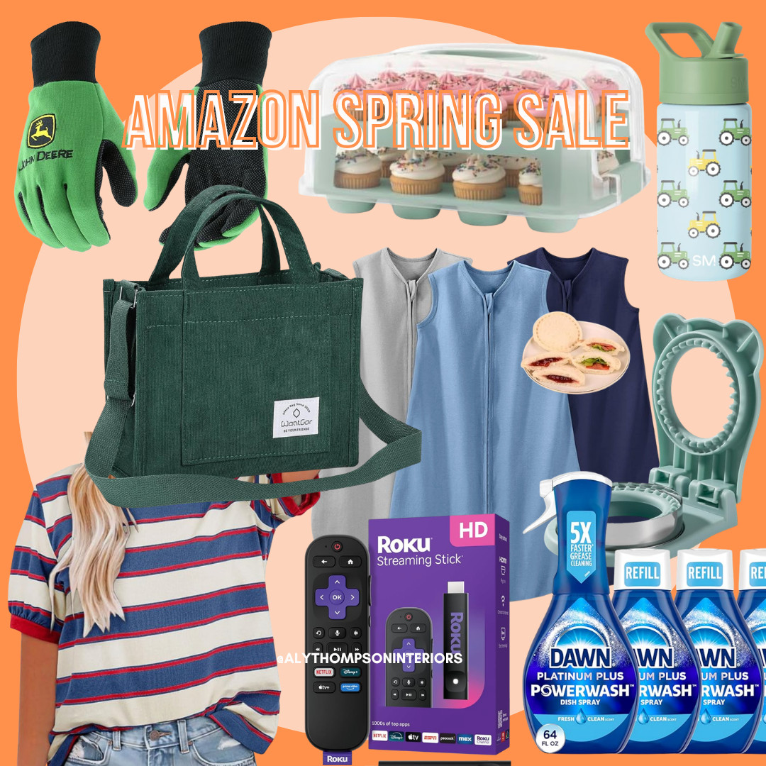 Amazon Big Spring Sale | Amazon Finds | Amazon Sale | Kids Work Gloves | Cupcake Holder | Sale Alert | Uncrustable Maker | Women's Clothing | Small Tote Purse | Roku Streaming Stick | Water Bottle 

 #LTKHome #LTKSaleAlert #LTKKids