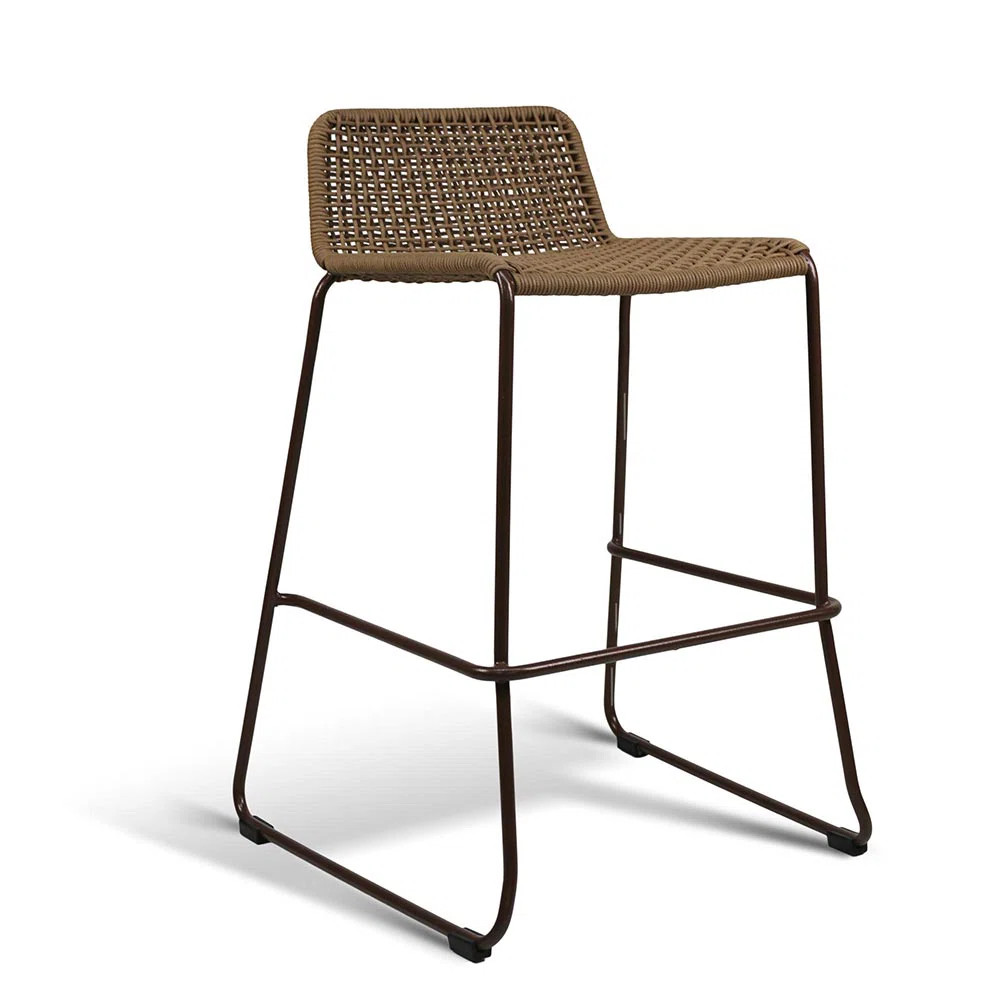 Knot Halfback Bar Stool (Set of 2) | Wayfair North America