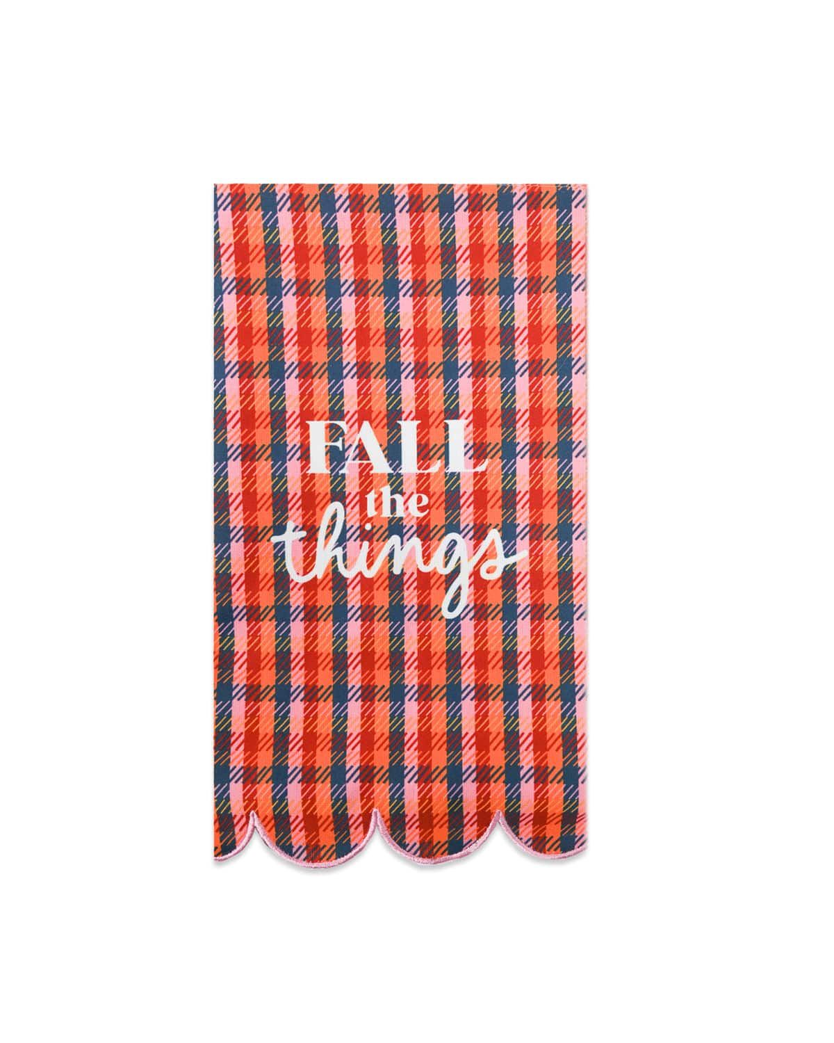 fall the things tea towel | Packed Party