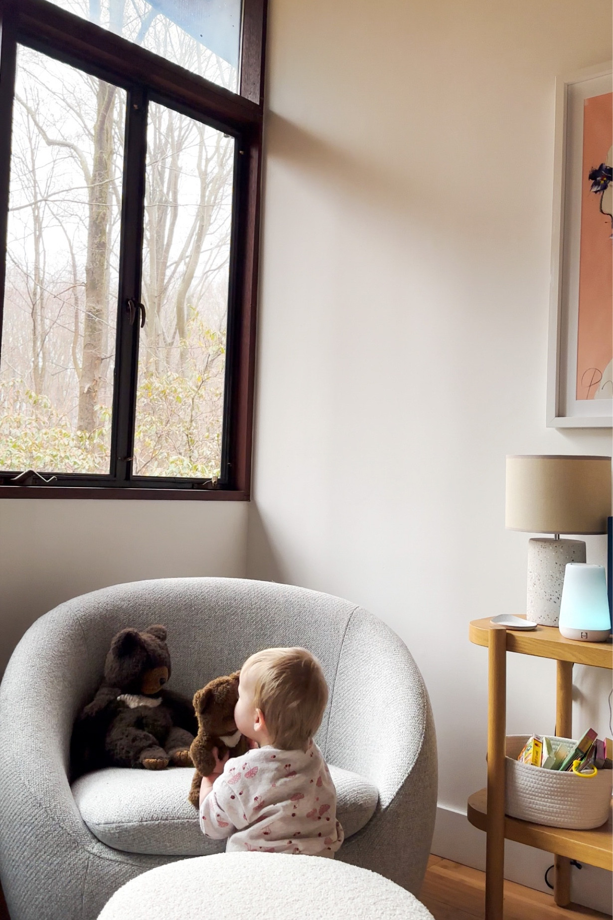 Who says you have to buy baby furniture? I had my eye on this swivel chair for ages and really wanted something we could use around the house down the road. Totally win! 

#LTKkids #LTKhome #LTKbaby