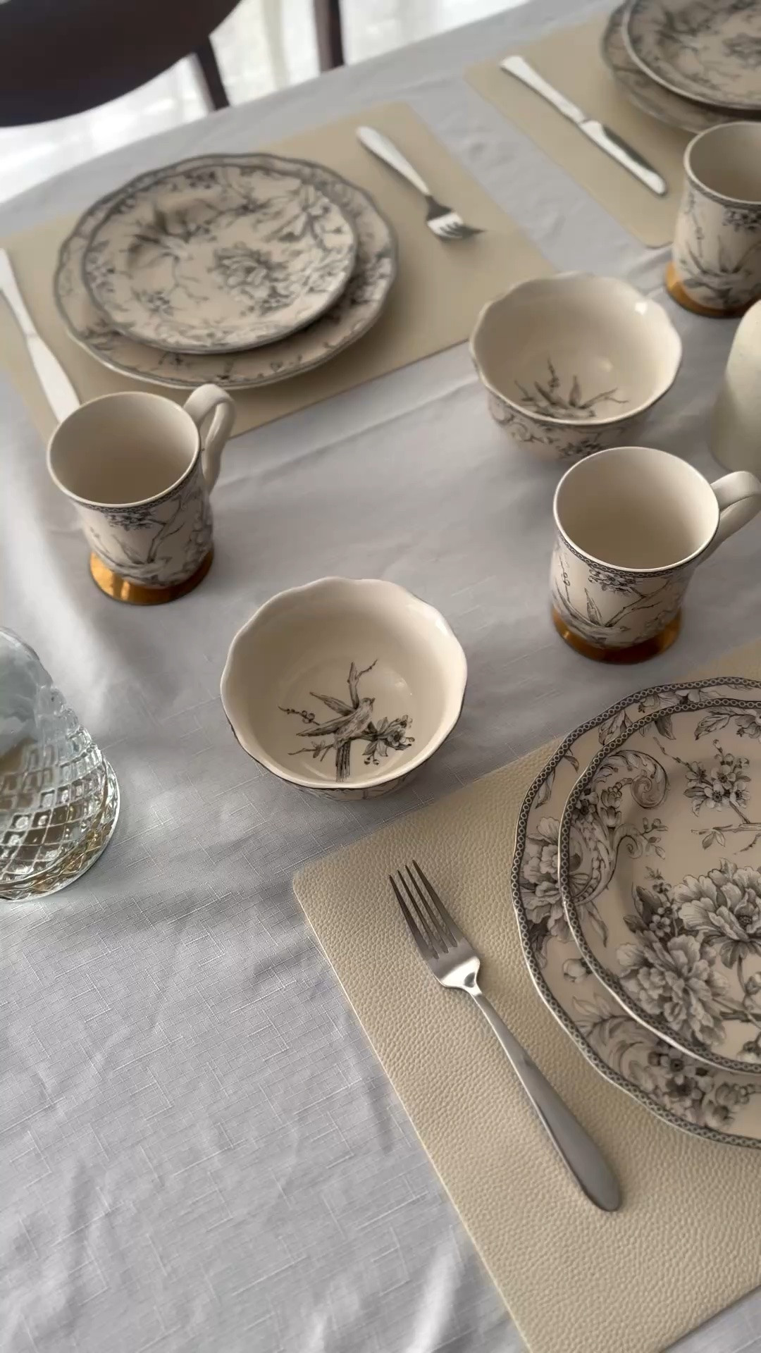 I’m absolutely in love with this vintage-inspired dinnerware set! The delicate floral and bird details give it such an elegant, timeless look without feeling too formal. It instantly elevated my dining table and made a simple family dinner feel like a cozy café experience at home.

The quality feels great, the pieces are sturdy, and I love that it comes with everything needed for a beautifully coordinated table setting. The soft antique white color pairs effortlessly with neutral décor, making it perfect for everyday meals, brunches, holidays, or hosting guests.

If you love classic, romantic table décor, this set is definitely worth adding to your collection. 🤍

✨ What I love:
• Beautiful vintage floral design
• Elegant yet practical for daily use
• Microwave & dishwasher safe
• Complete set for a polished tablescape
• Perfect for hosting and special occasions

This is one of those Amazon finds that makes your home feel a little more luxurious without breaking the budget.

#AmazonFinds #AmazonHome #DinnerwareSet #TablescapeInspiration #HomeDecorFinds

#LTKmomlife #LTKHome #LTKSaleAlert