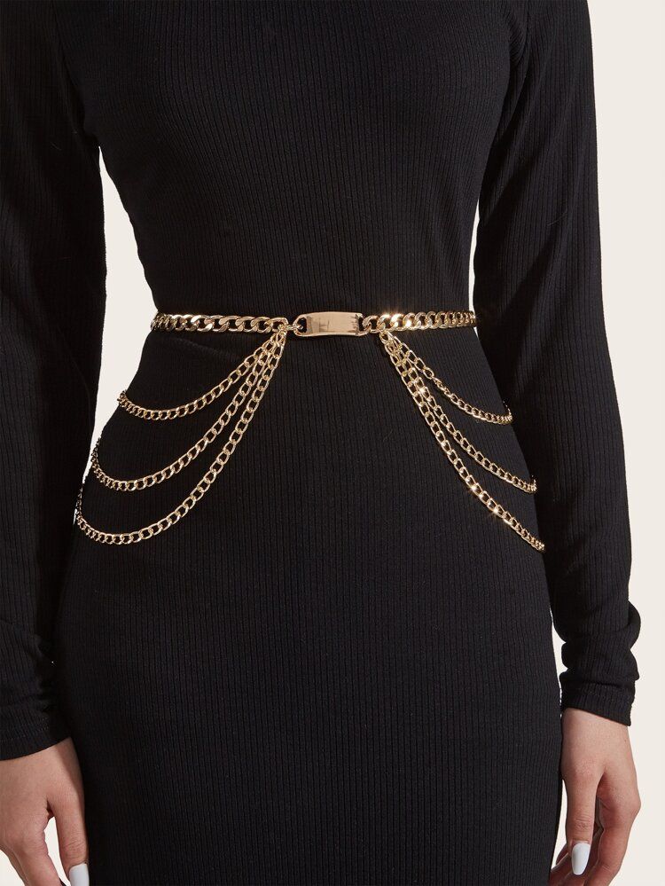 Layered Waist Chain Belt | SHEIN