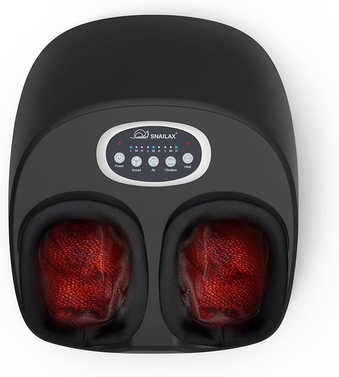 Shiatsu Foot Massager with Heat, FSA Eligible, Kneading, Compression, Vibration, Feet Massage Mac... | Amazon (US)