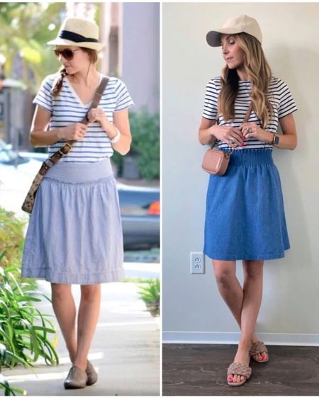 Spring outfit update with skirt + @boden tee (wearing size 4) + @madewell baseball hat 

#LTKStyleTip #LTKxMadewell #LTKSeasonal