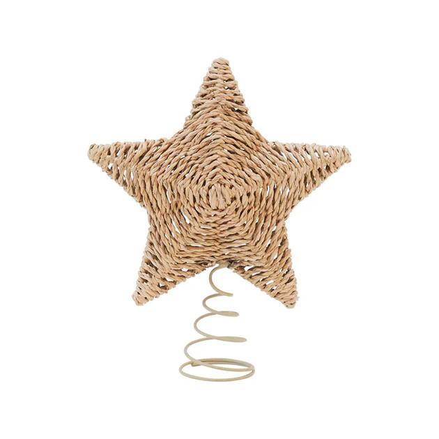 Woven Rope Tree Topper | Cailini Coastal