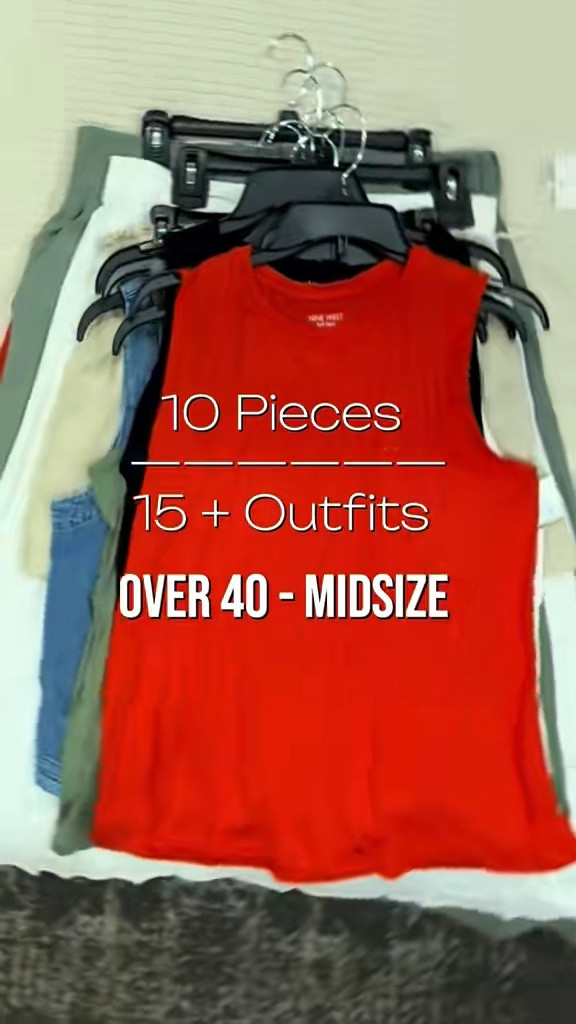 Introducing the ultimate Capsule Wardrobe for this Summer! ☀️ 
10 timeless, versatile pieces. 
Endless outfit possibilities.

For reference, I’m 5’3” and 185 lbs and I’m wearing a size Large in all pieces. 

#LTKFindsUnder50 #LTKMidsize #LTKOver40