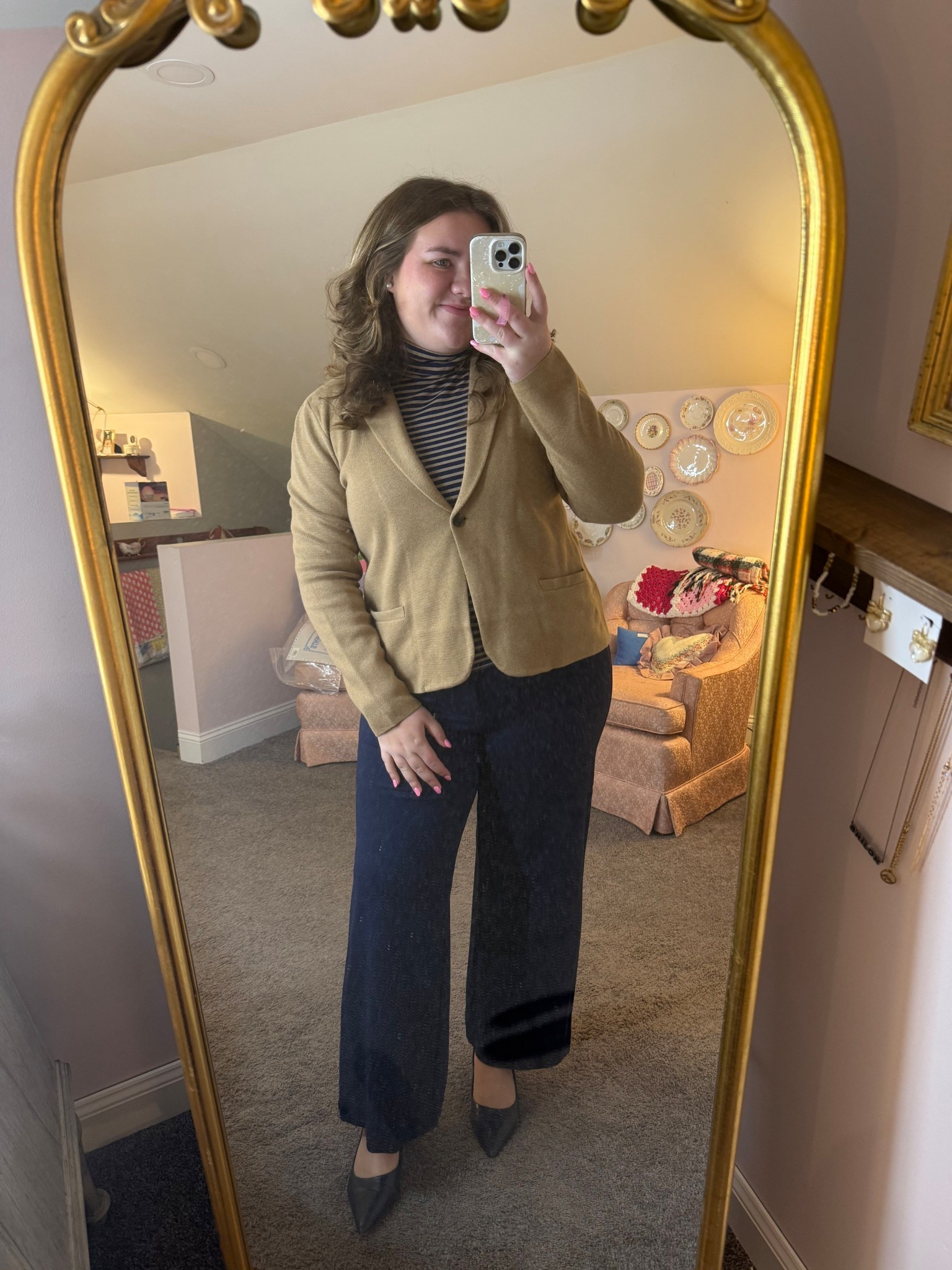 I love putting together browns and blues! 🤎💙 

#LTKootd