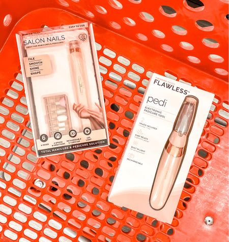 The Flawless mani and pedi devices make the perfect gift for an at home spa day. Right now spend $25 on Flawless products and get a $5 Target gift card! Shop in store and online🎯

#LTKBeauty #LTKSaleAlert #LTKGiftGuide