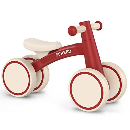 SEREED Balance Bike for 1 Year Old, 10 inches Aluminum Frame, Red (UD30), Baby's First Bike for Boys and Girls, Aiding Babies in Learning to Walk and Develop Balance | Amazon (US)