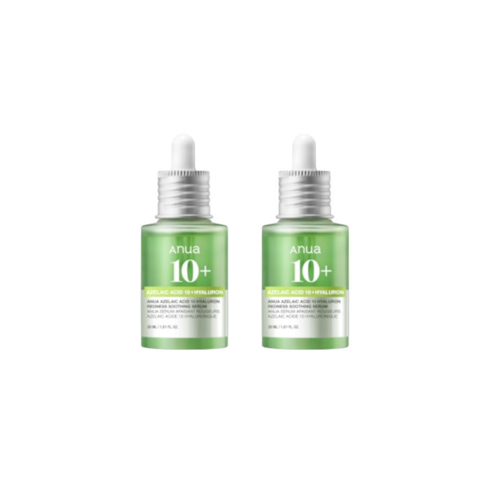 ANUA - Azelaic Acid 10 Hyaluron Redness Soothing Serum - 30ml (2ea) Set | Stylevana