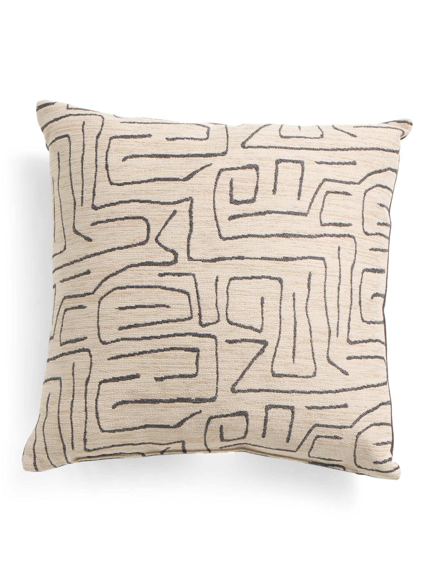 Made In Usa 22x22 Woven Maze Pattern Pillow | Home | Marshalls | Marshalls