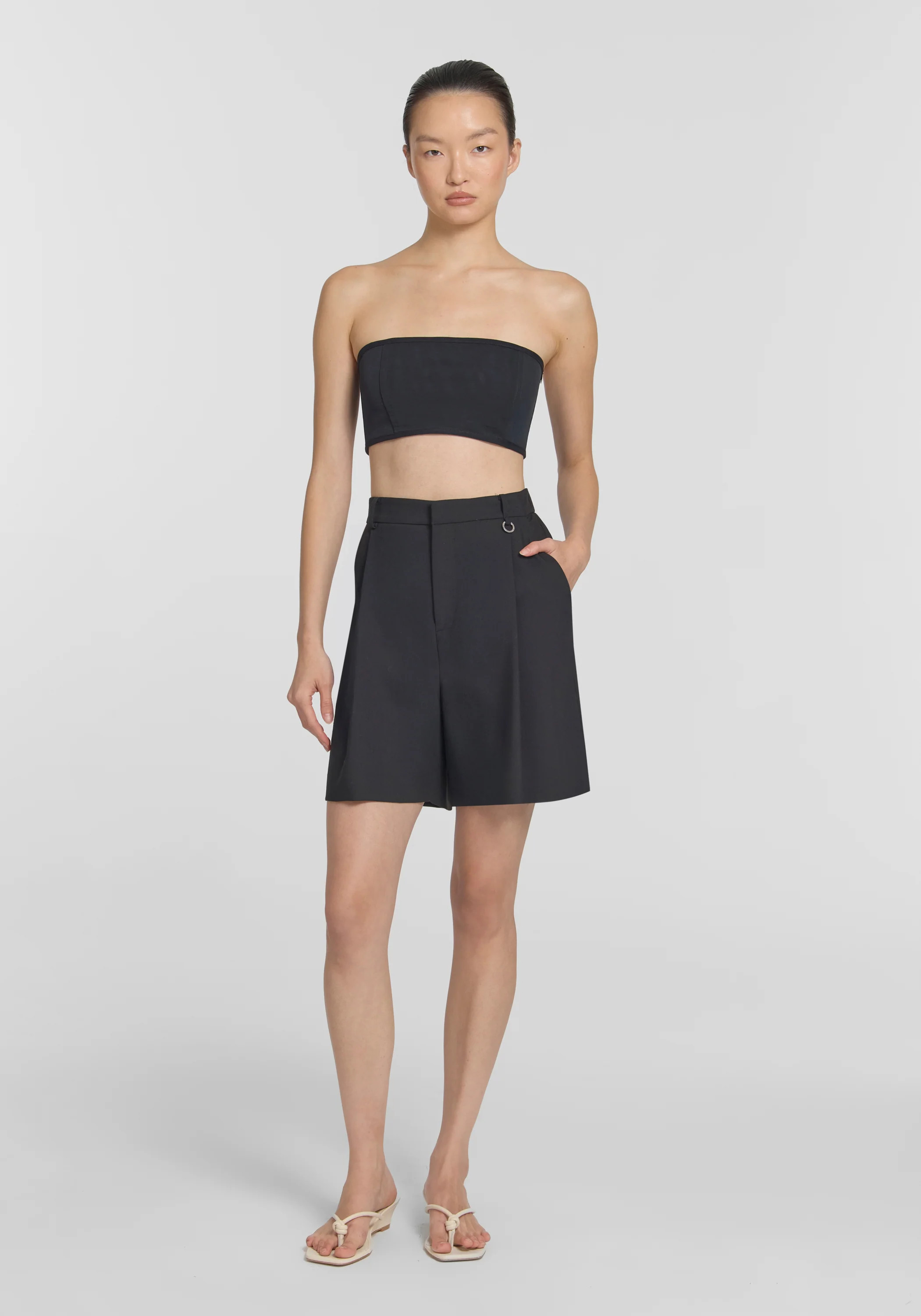 UNISEX GRANGER SHORT IN BLACK | SHORTS | VIKTORIA & WOODS | Viktoria & Woods