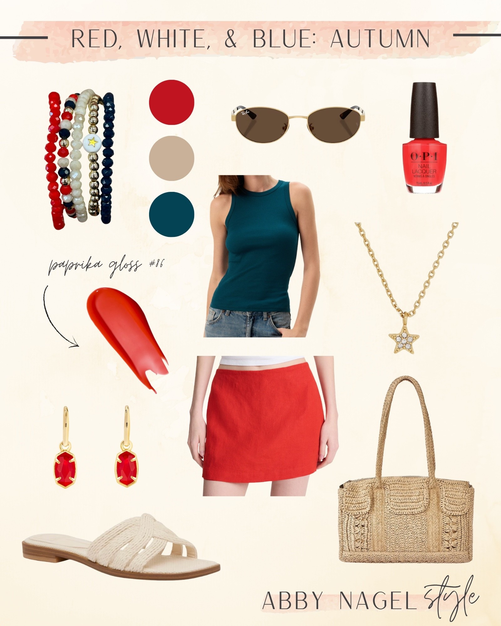 Fourth of July outfit for autumn’s inspired by the Hometown America bracelet stack from centered jewelry.

#LTKSeasonal
