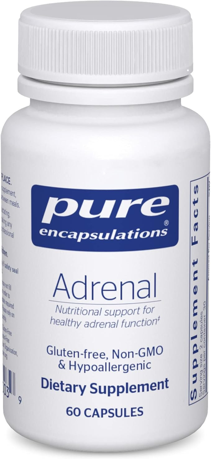 Pure Encapsulations Adrenal | Supplement to Support Healthy Cortisol Levels, Fatigue, Stress Mode... | Amazon (US)
