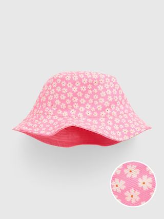 Toddler 100% Organic Cotton Reversible Bucket Hat | Gap (US)