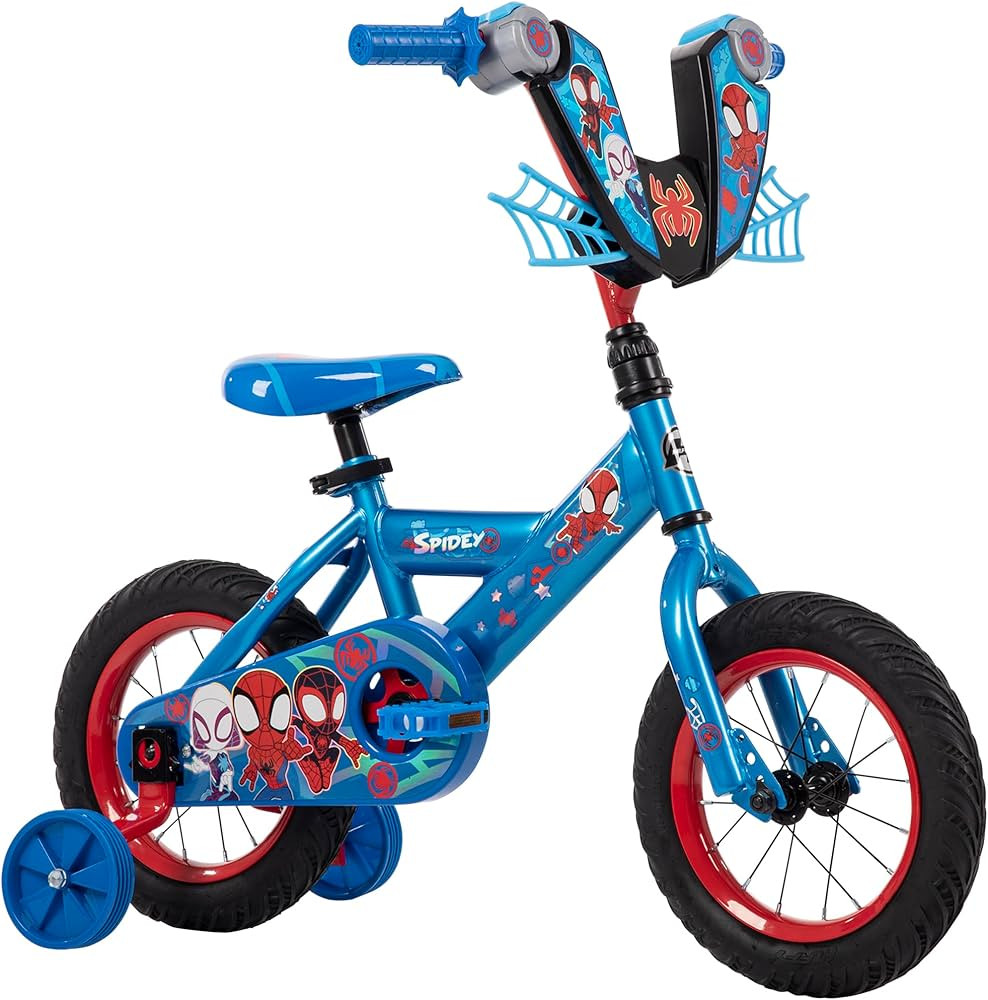 Huffy Disney and Marvel 12/16 Inch Boy's Bike for Kids, Multiple Color Options and Designs Availa... | Amazon (US)