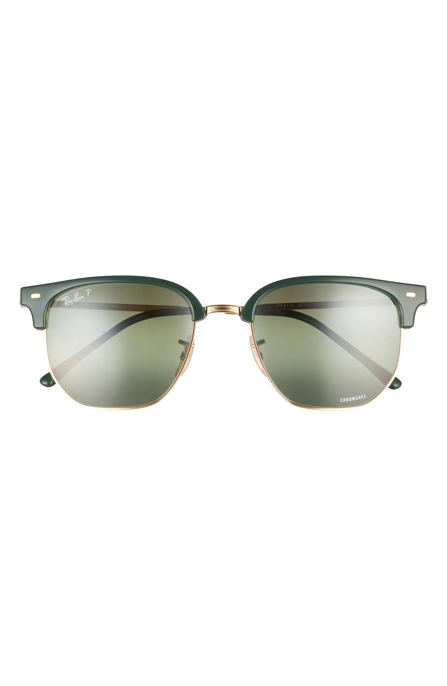 Clubmaster 53mm Polarized Square Sunglasses | Nordstrom